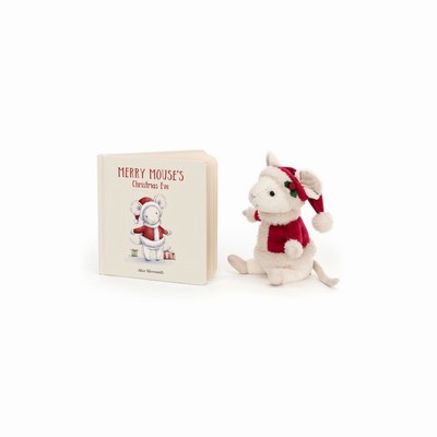 Jellycat Merry Mouse's Christmas Eve and Merry Mouse UK | 53708DPNA